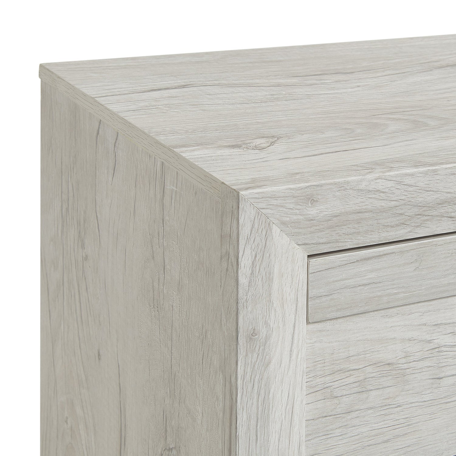 Fort Worth 5-Drawer Chest in White (Sturdy Act)