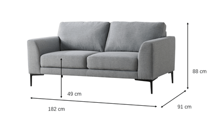 Fossil Sleek Loveseat