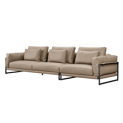 Frost Light Beige Sofas (324cm)