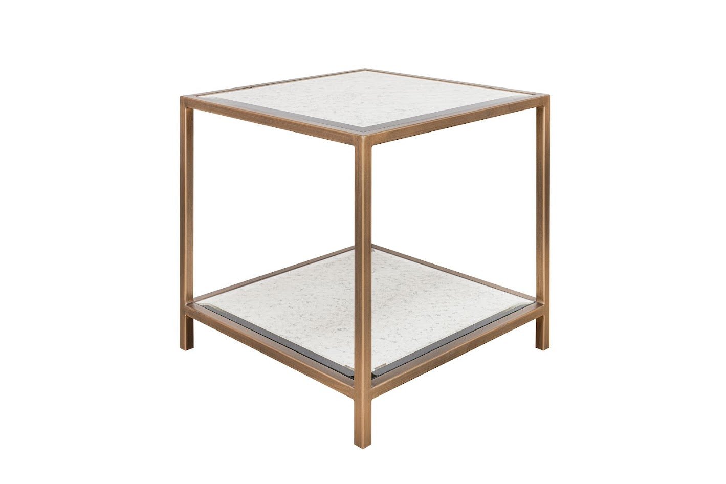 Glass Elegance Gold Side table