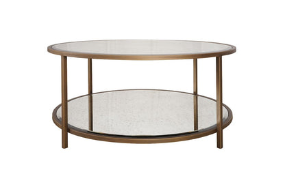 Glass Elegance Round Coffe table