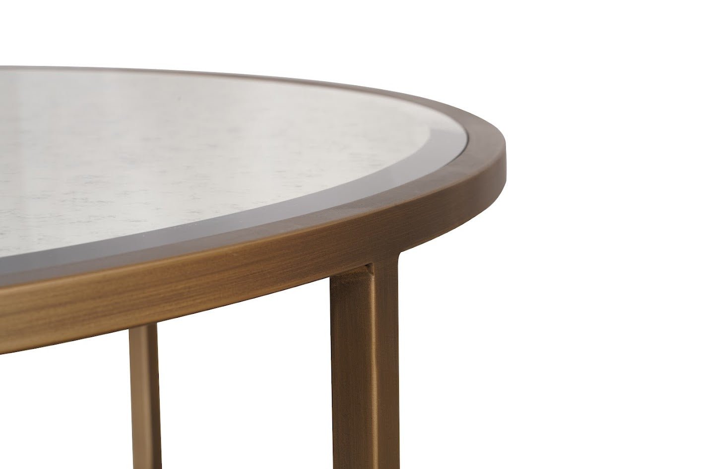 Glass Elegance Round Coffe table