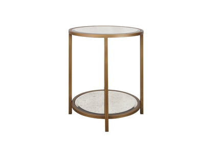 Glass Elegance Round Side table