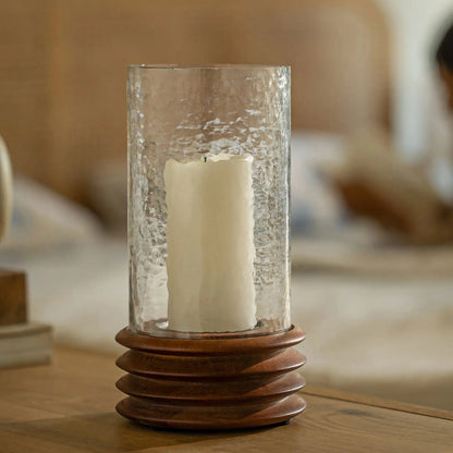 Glass &amp; Wood Hurricane