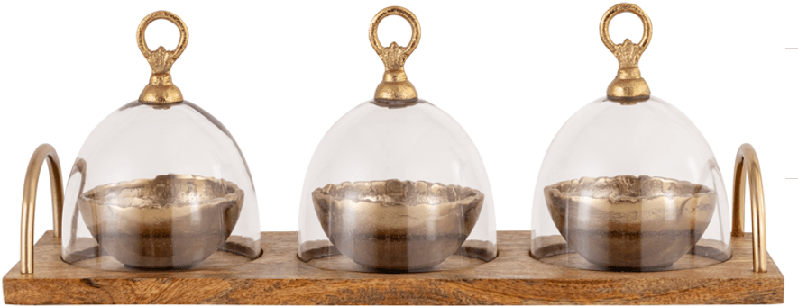 Golden Nest Serving Set