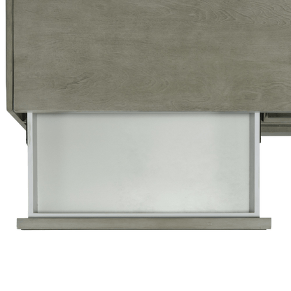 Gordon Rectangular Coffee Table In Grey