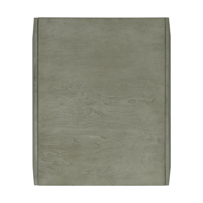 Gordon Rectangular End Table In Grey