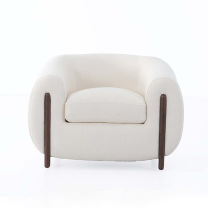 Grace Beige Accent Chair (96Cm)