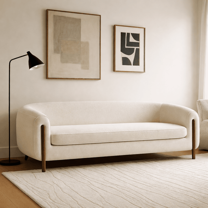 Grace Beige Loveseat (188Cm)