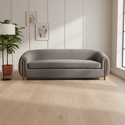 Grace Grey Boucle Sofa (220cm)