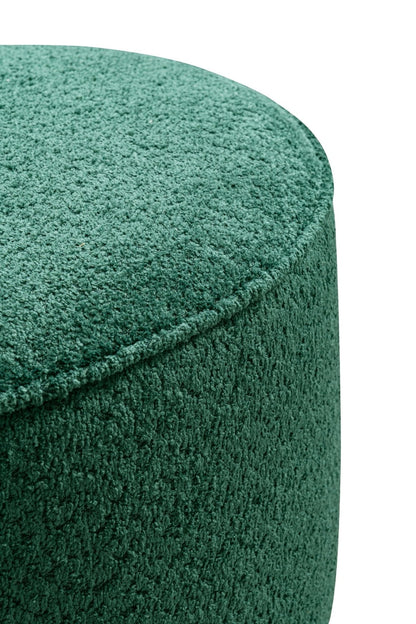 Beige Boucle Ottoman W55.5xH44cm