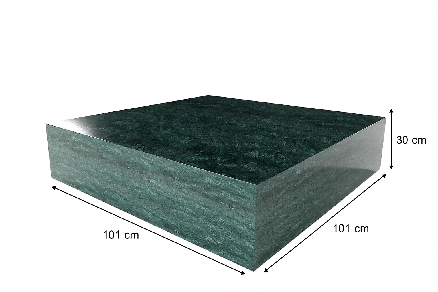 Green Coffee Marble Table