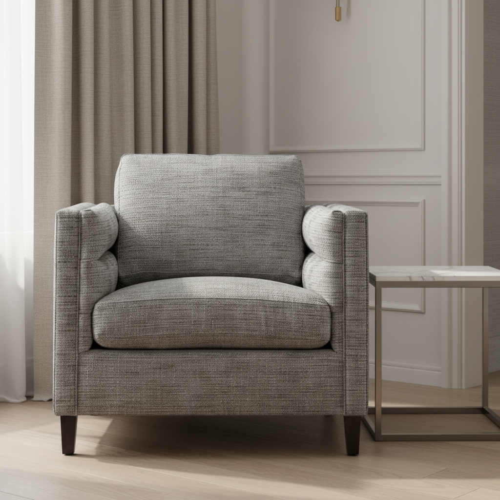 Grey Cloud Chair