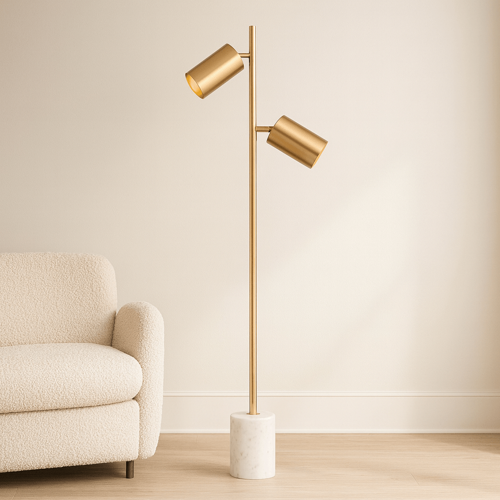 Guldvitt Floor Lamp