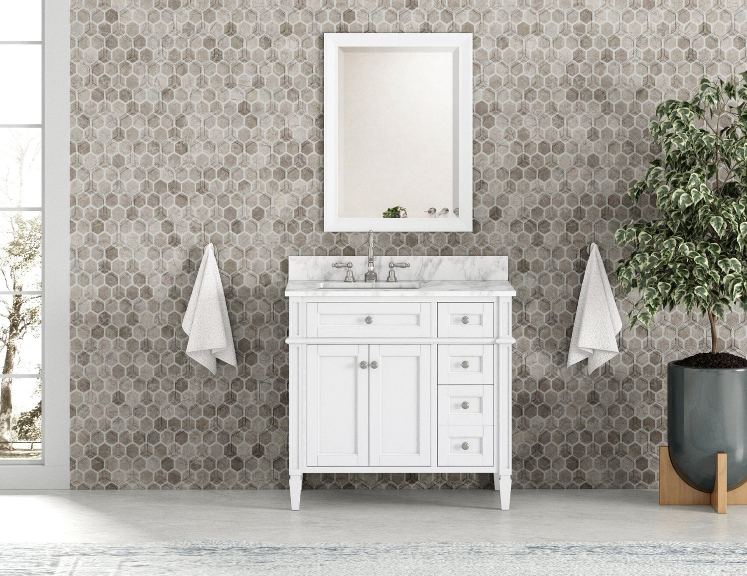 H 36" Vanity