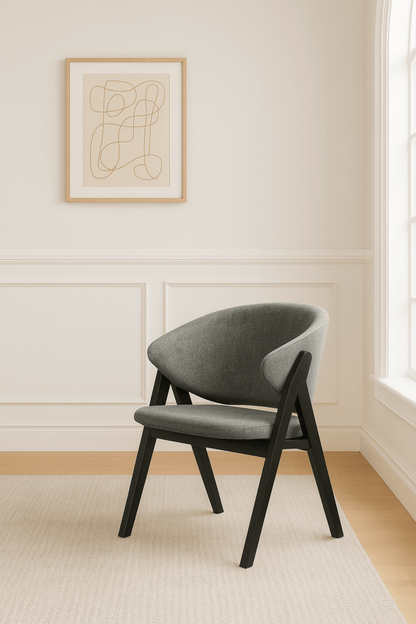 Hana Dark Gray Dining Chair