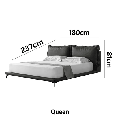 Starlit Sleeper Grey King Bed x W196