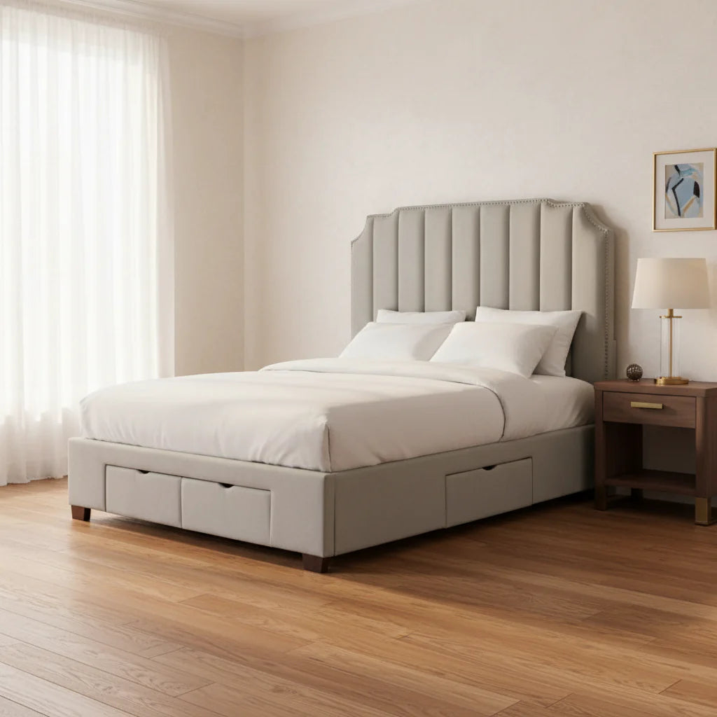 Harper Grey Bed