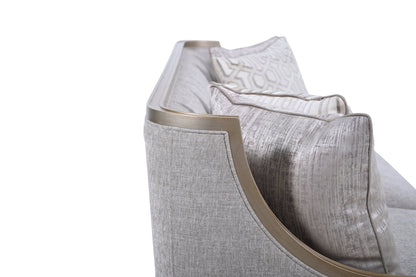 Harper Quartz Straight Sofa