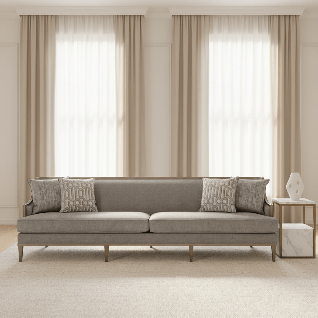 Harper Quartz Straight Super XL Sofa