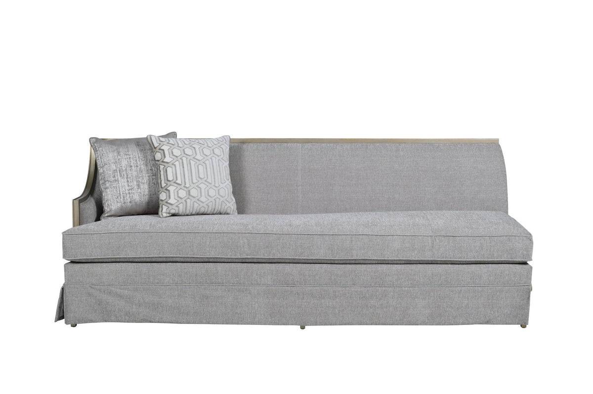 Harper Quartz Straight XXXL Sofa Skirting
