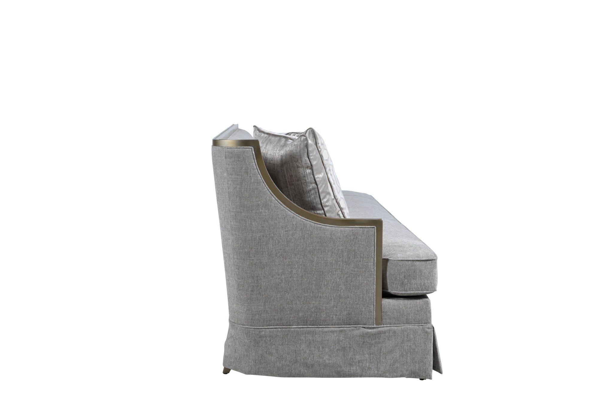 Harper Quartz Straight XXXL Sofa Skirting