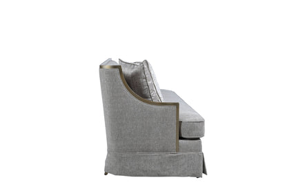 Harper Quartz Straight XXXL Sofa Skirting