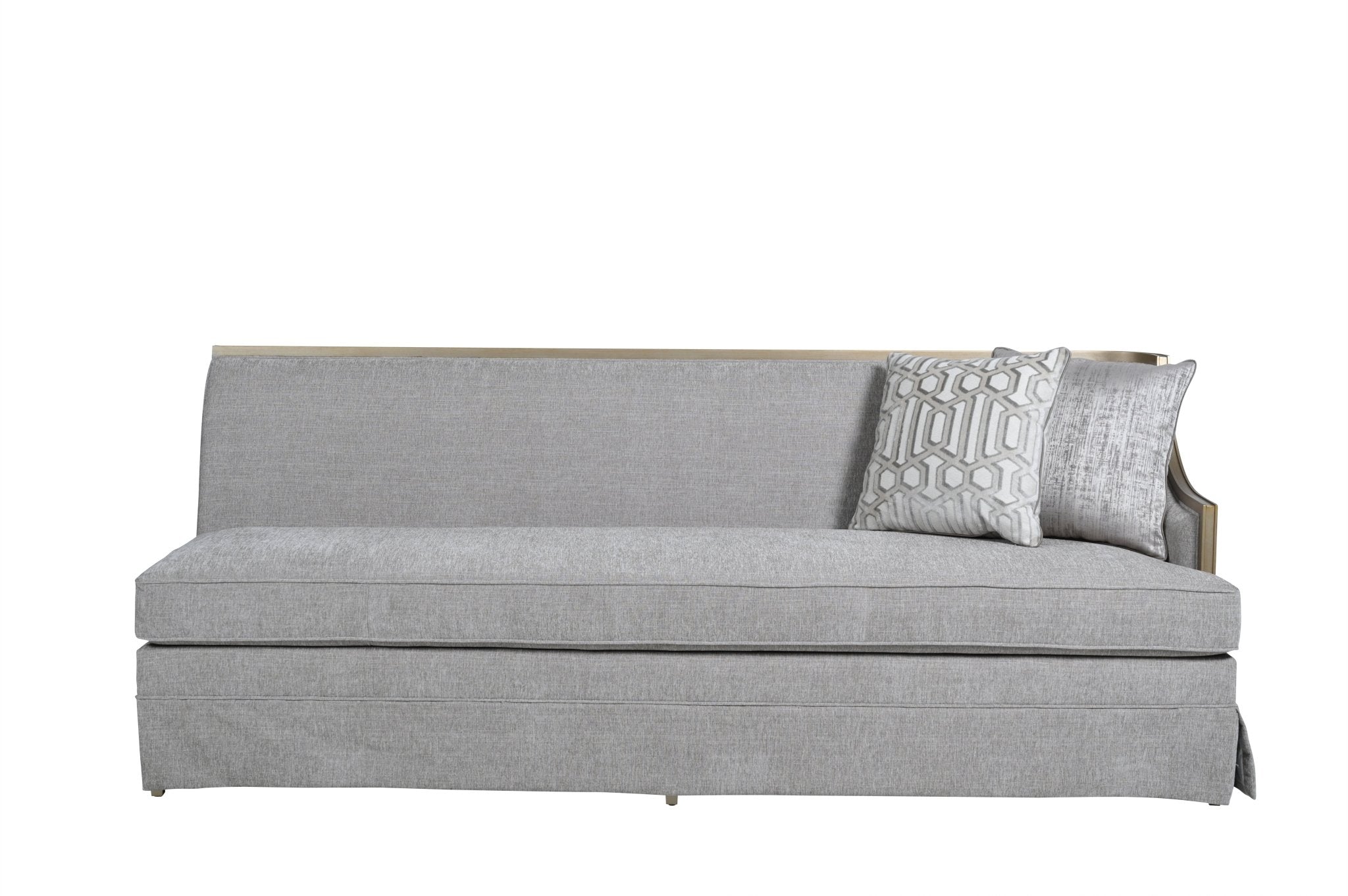 Harper Quartz Straight XXXL Sofa Skirting
