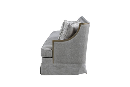 Harper Quartz Straight XXXL Sofa Skirting