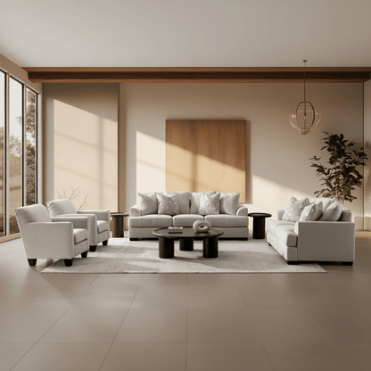 Harvey Cream Loveseat (175cm)