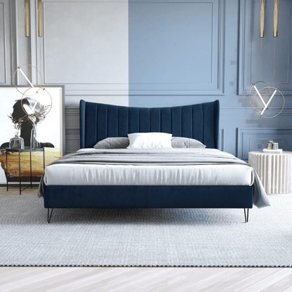 HR Blue Bed