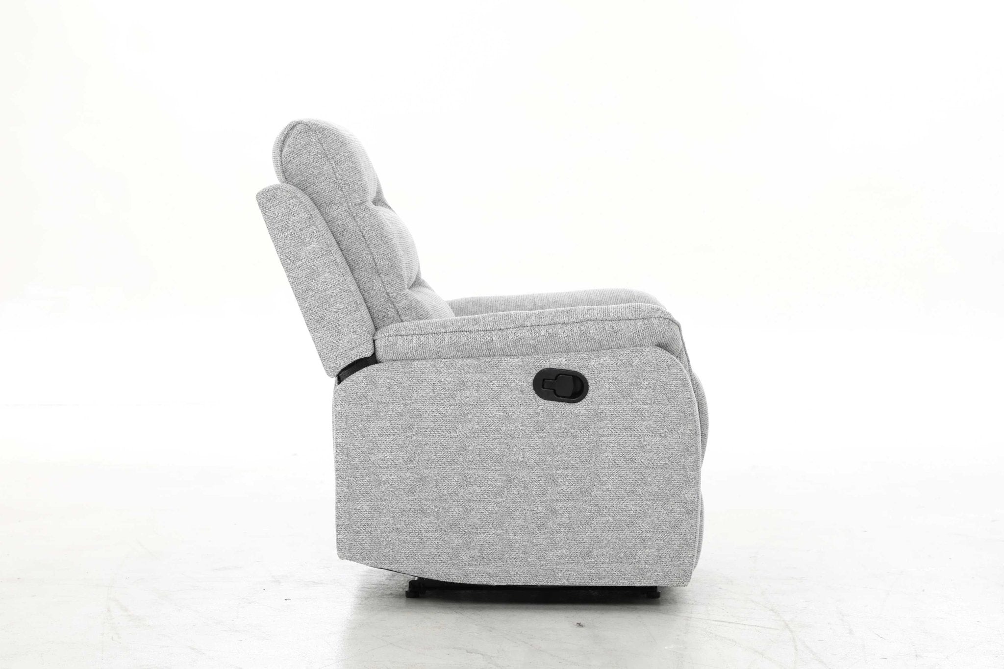 HushGlide Manual Grey Recliner