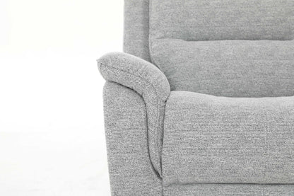 HushGlide Manual Grey Recliner