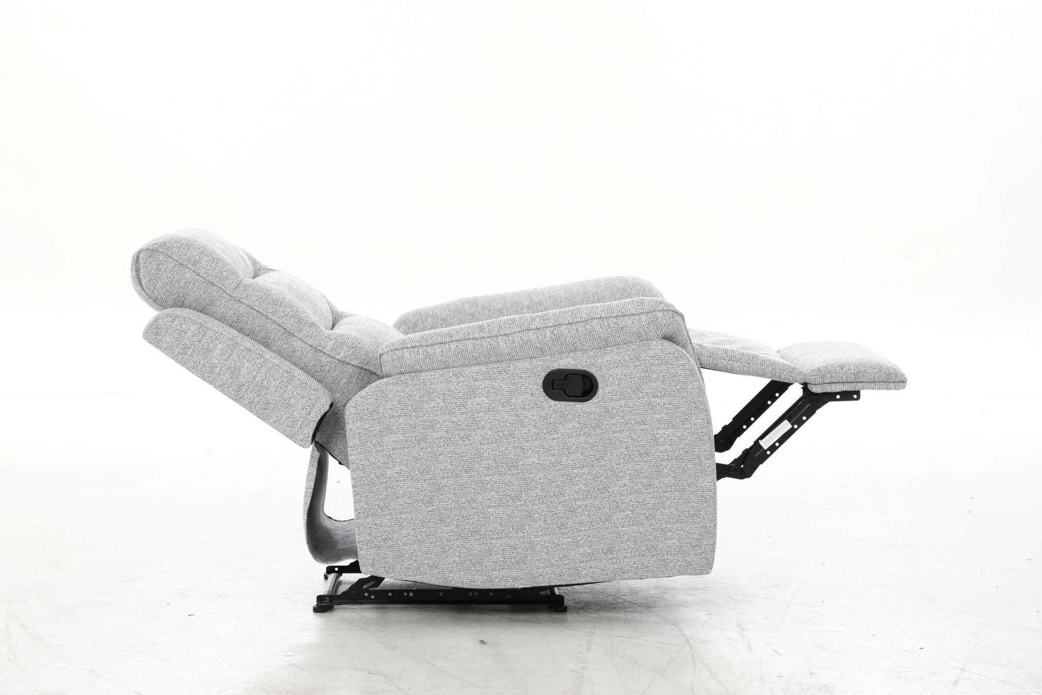 HushGlide Manual Grey Recliner
