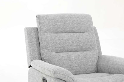 HushGlide Manual Grey Recliner
