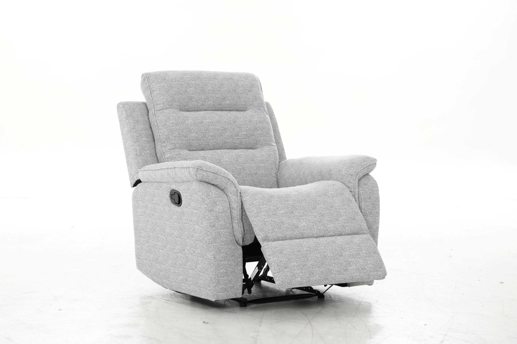 HushGlide Manual Grey Recliner