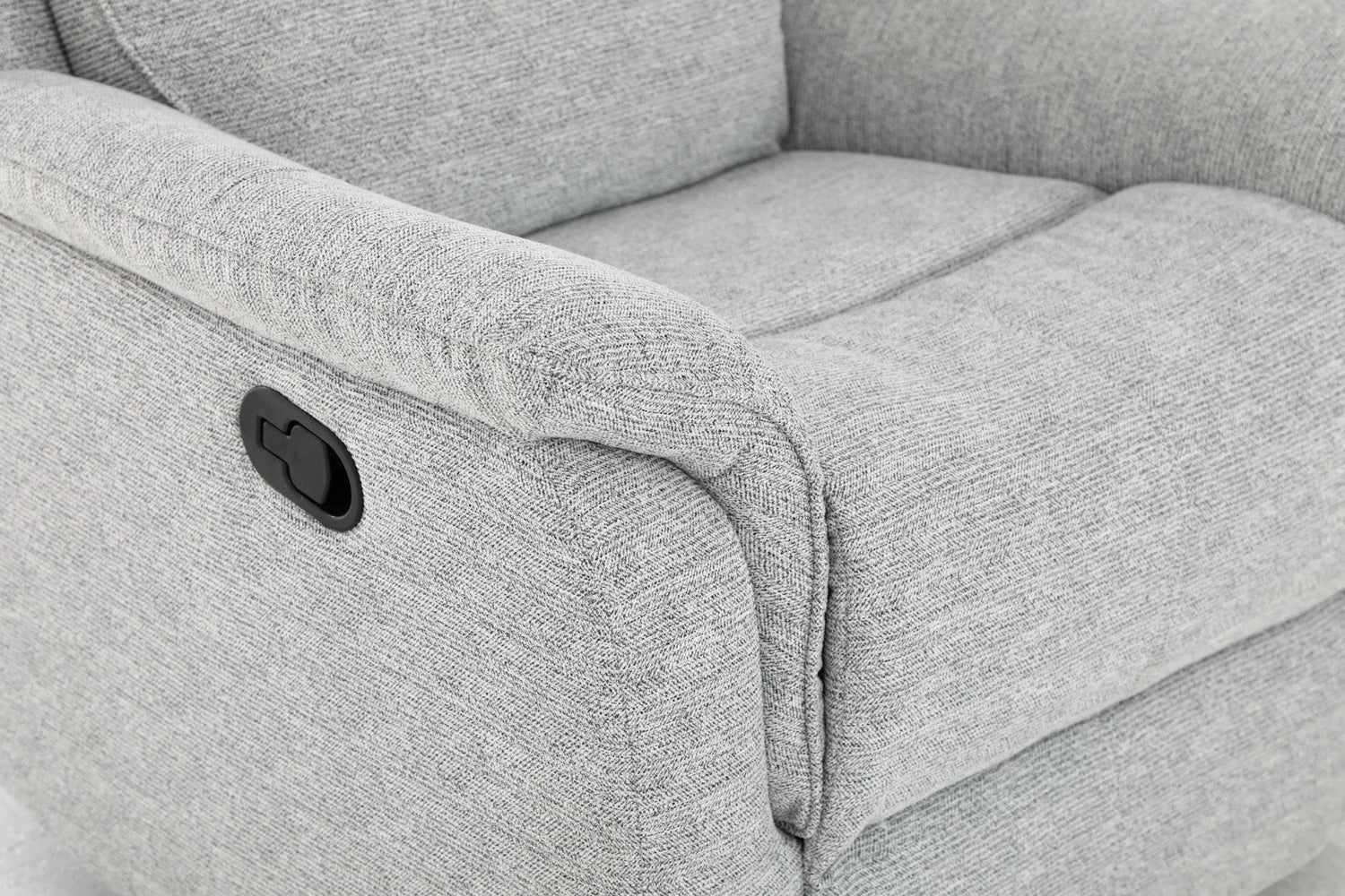 HushGlide Manual Grey Recliner