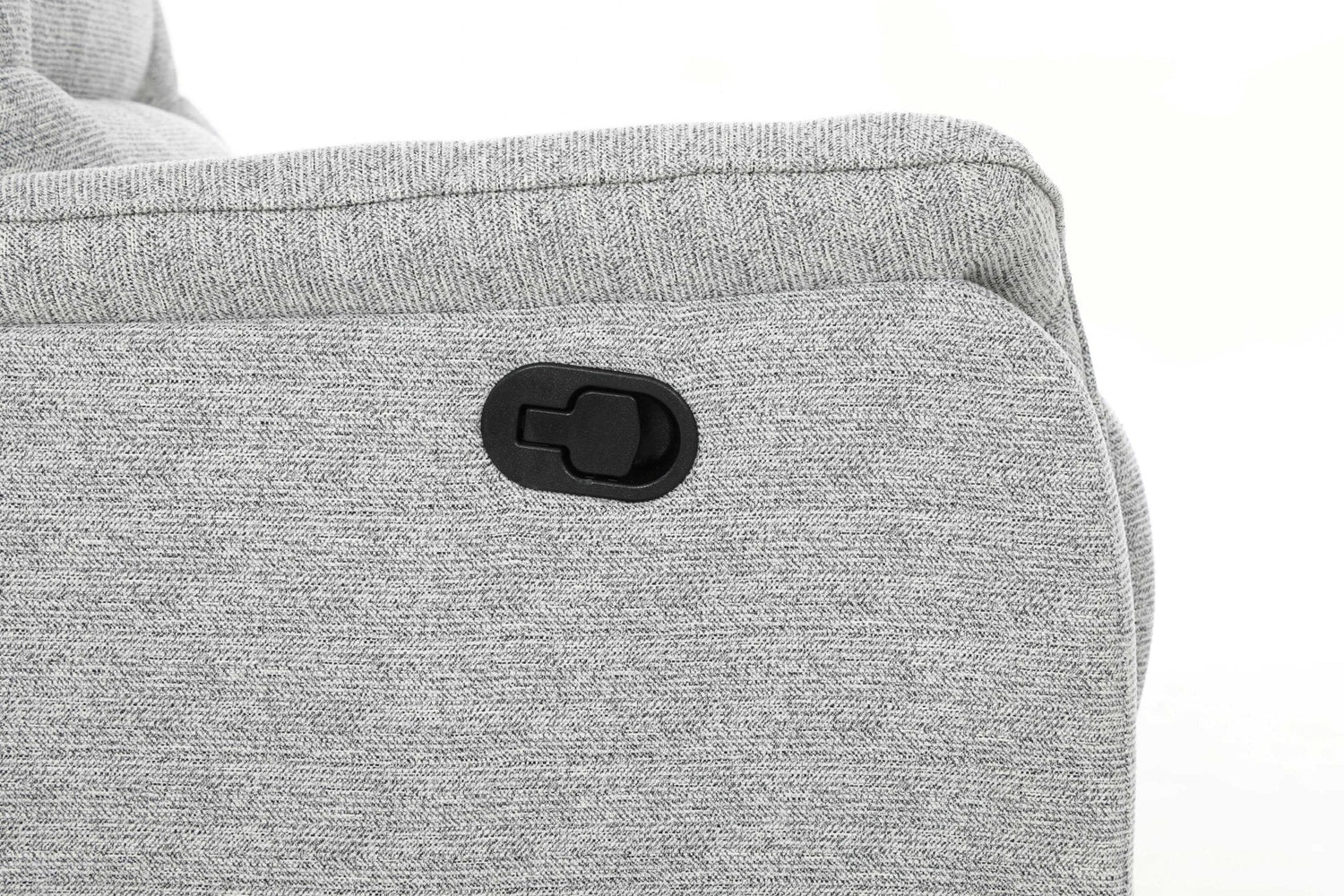 HushGlide Manual Grey Recliner