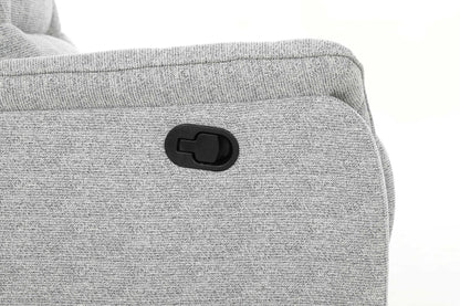 HushGlide Manual Grey Recliner