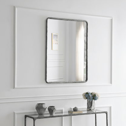 iron mirror- Silver Larg Mirror