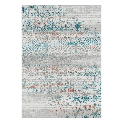 Isabella Beige With Blue Rug