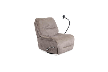 Jay Brown Swivel Power Recliner WC
