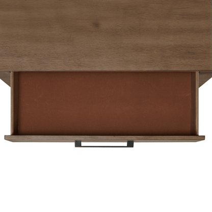 Jolene 2-Drawer Nightstand W/ Usb In Grey