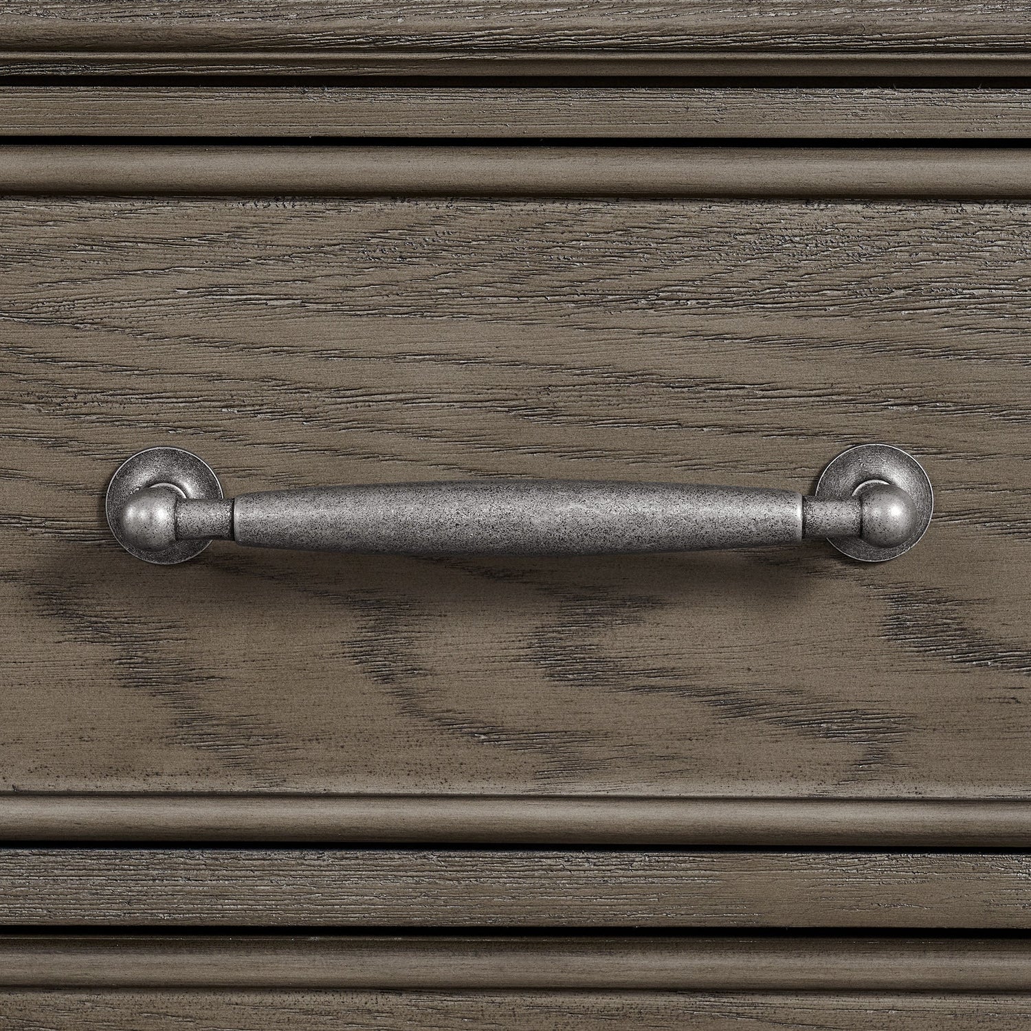Kings Court 10-Drawer Dresser in Grey