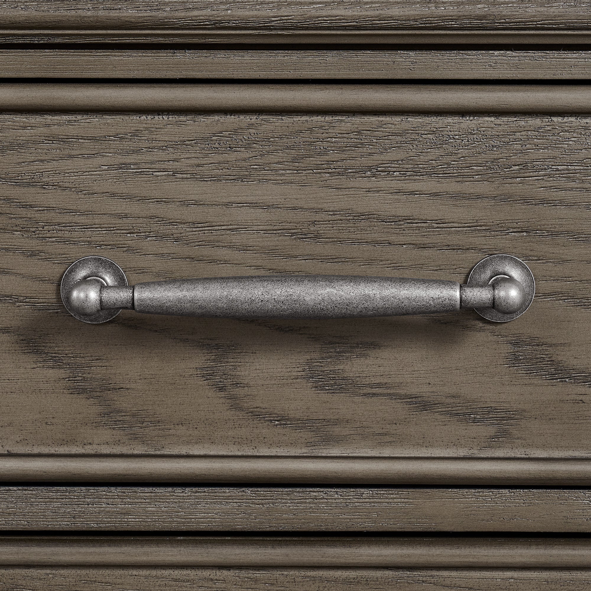 Kings Court 10-Drawer Dresser in Grey