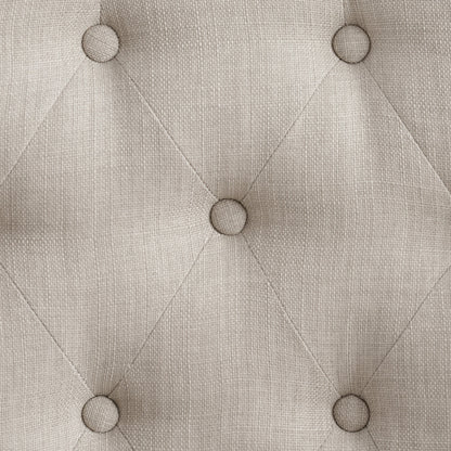 Kings Court Dining Arm Chair with Taupe Fabric in Grey