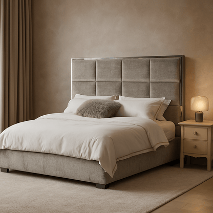 LA Grey Bed