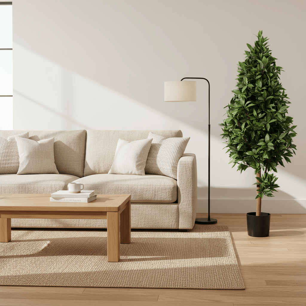Laurel tree topiary