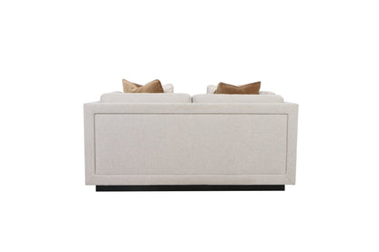 Layal Chic Gold Loveseat