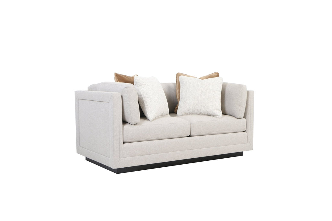 Layal Chic Gold Loveseat